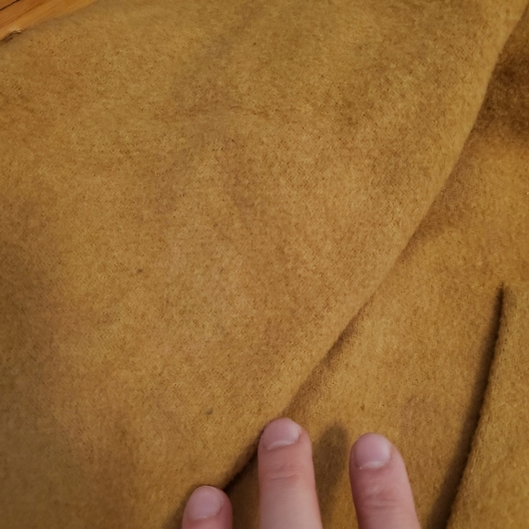 Reformation Scarlett Double Breast oversized coat. Wool blend. Yellow. Size XS. - Picture 12 of 15